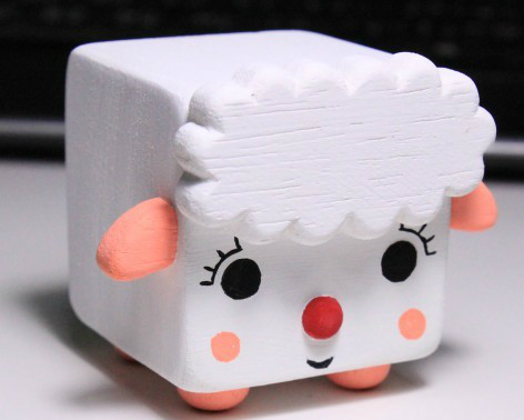 方塊動物DIY，小羊咩咩陪你玩