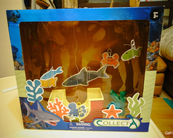 自製水族箱玩具