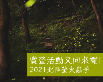 今年你賞螢了嗎？2021北區螢火蟲季已經開始囉！