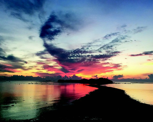 夏天就要去澎湖，享受藍天白雲
