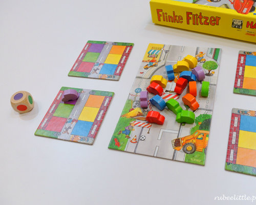 車車＋顏色！輕鬆認色遊戲～德國HABA Flinke Flitzer停車擠擠擠