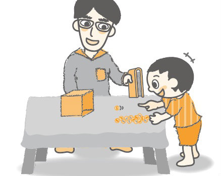 《感統遊戲》親子一起玩本體覺遊戲─彈珠彈射