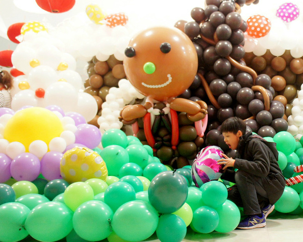 【童話森林氣球展@新光站前店】 2018/01/26~2018/02/28