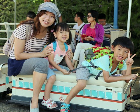 搭乘小火車遊園趣嘍～南投米田貢(南投埔里花卉物流中心)