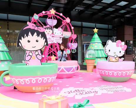 【櫻桃小丸子 x Hello Kitty 耶誕夢幻樂園@台中】 2017/11/24~2017/12/25