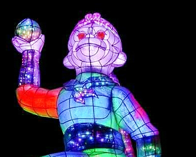 【2016台灣燈會在桃園】金猴獻桃慶新年！2016/02/22~2016/03/06
