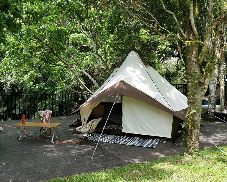 管家式服務、一泊五食Glamping，輕鬆享受大自然～新竹飛鳥恰恰