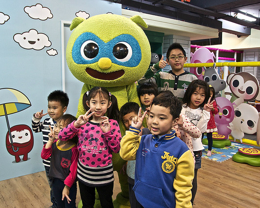 兼具親子樂園及閱讀空間的親子館～POPA動畫親子館(台中五南店)