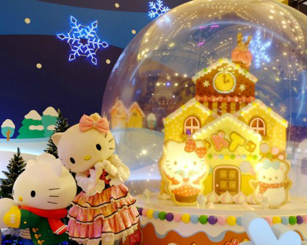 【HELLO KITTY冰原奇幻之旅】快來無料飛雪冰原！2015/12/10~2016/2/14