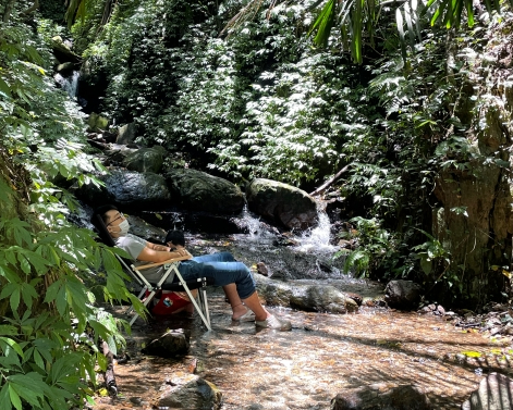 涉水步道拾階而上，大草皮野餐舒服又愜意～南投惠蓀林場