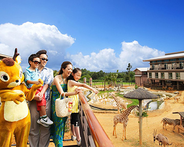 關西六福莊生態度假旅館│入住動物園，與孩子來趟不一樣的自然生態之旅！動物導覽x非洲音樂會x鳥巢故事屋x親子互動遊戲X暢玩六福村樂園2日 一泊一食只要8,200元起